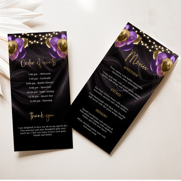 Birthday Party Order Of Events Etsy birthday-party-order-of-events-etsy