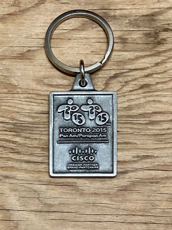 PanAm games Toronto - vintage souvenir keychain.