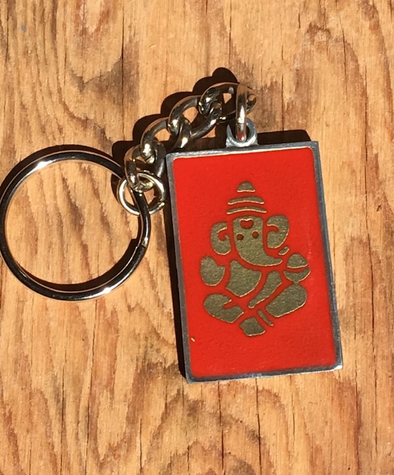 Ganesh - lucky vintage keychain