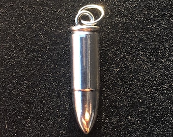 Silver  plated vintage pendant