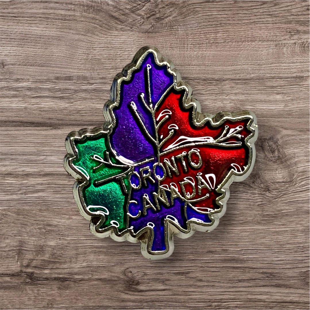 Toronto Pin Toronto Canada - Vintage Enamel Pin - Etsy