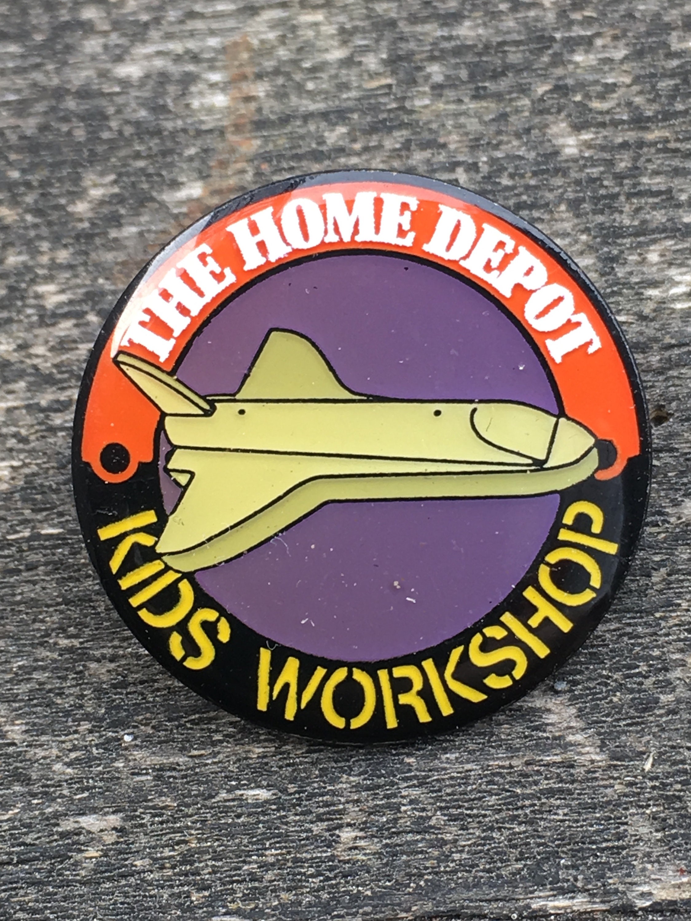 The Home Depot / Kids Enamel Pin Etsy UK