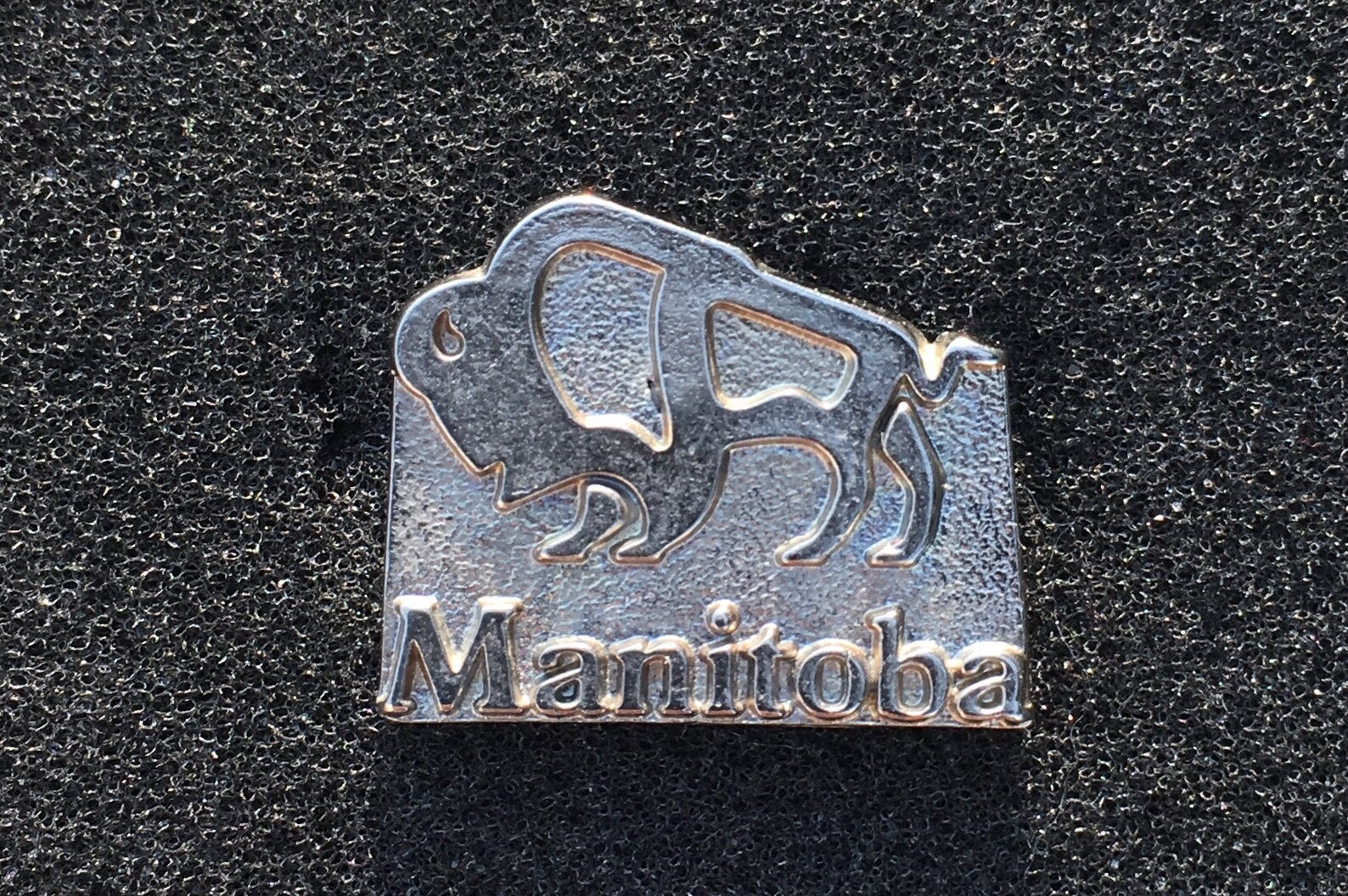 Manitoba Canada Bison Buffalo Lapel Pin Etsy