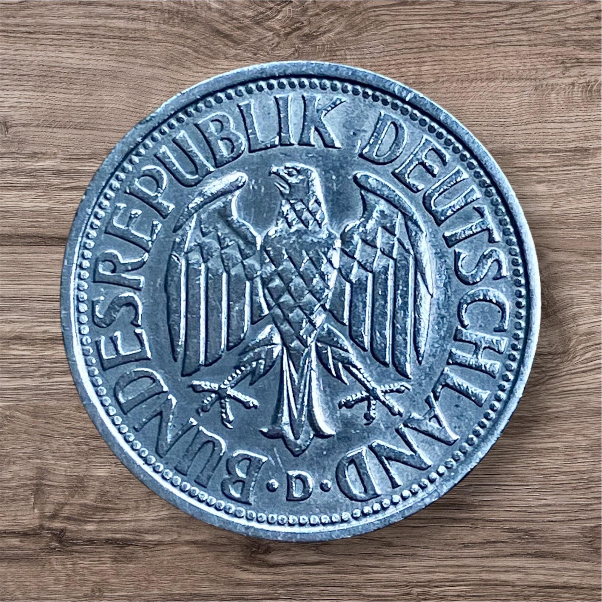 1 Deutsche Mark 1950年 ドイツ連邦共和国 硬貨 1950- GERMANY 1 Deutsche Mark Coin ~ Bundesrepublik