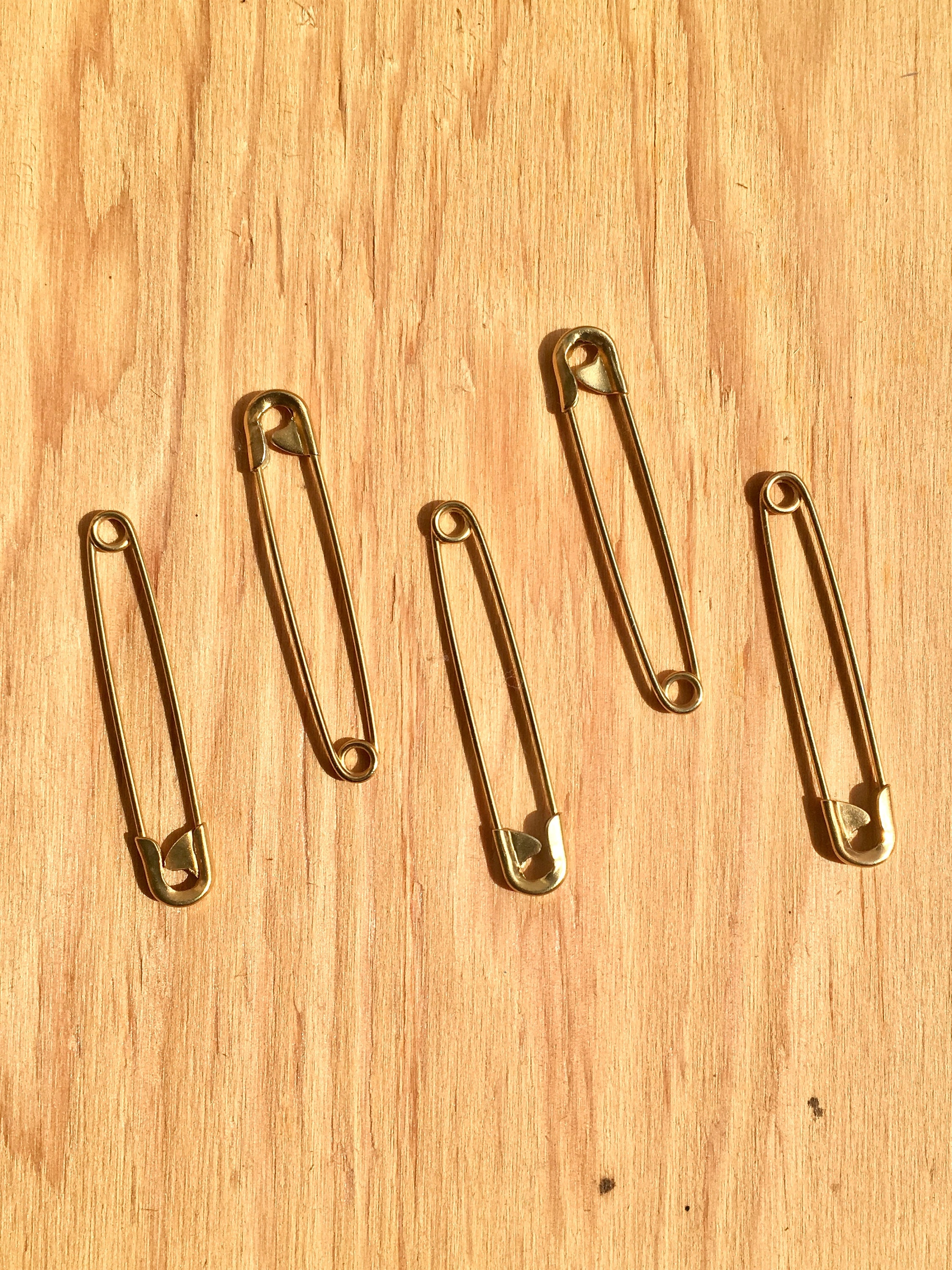 Old on sale safety pins