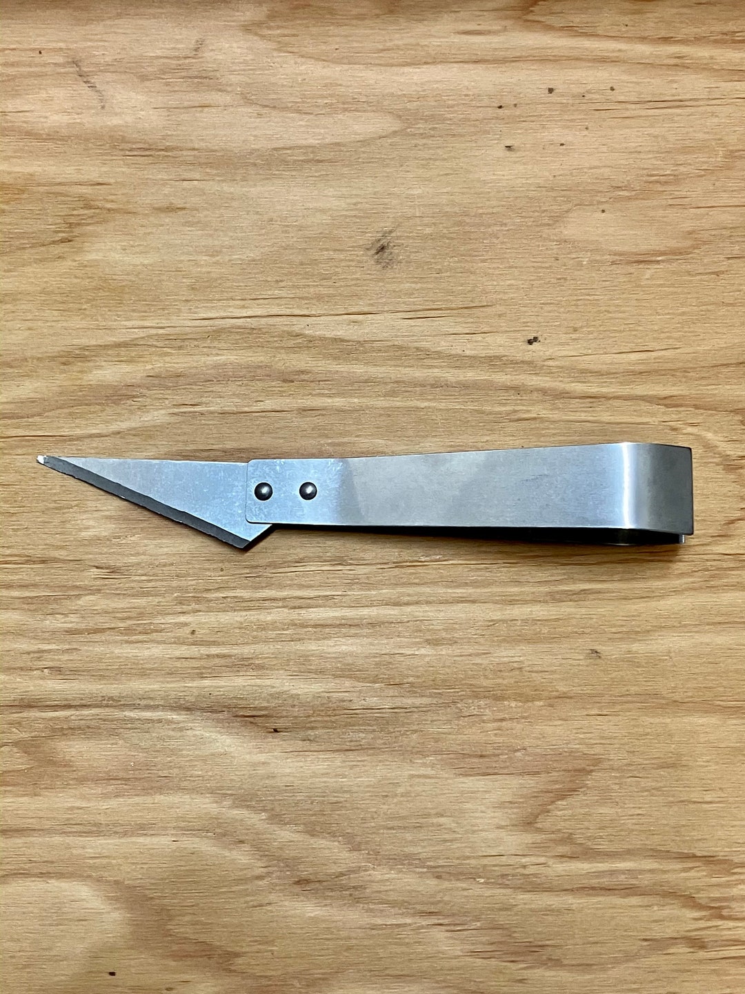 Vintage Chinese Fish Bone Knife Tweezers Etsy