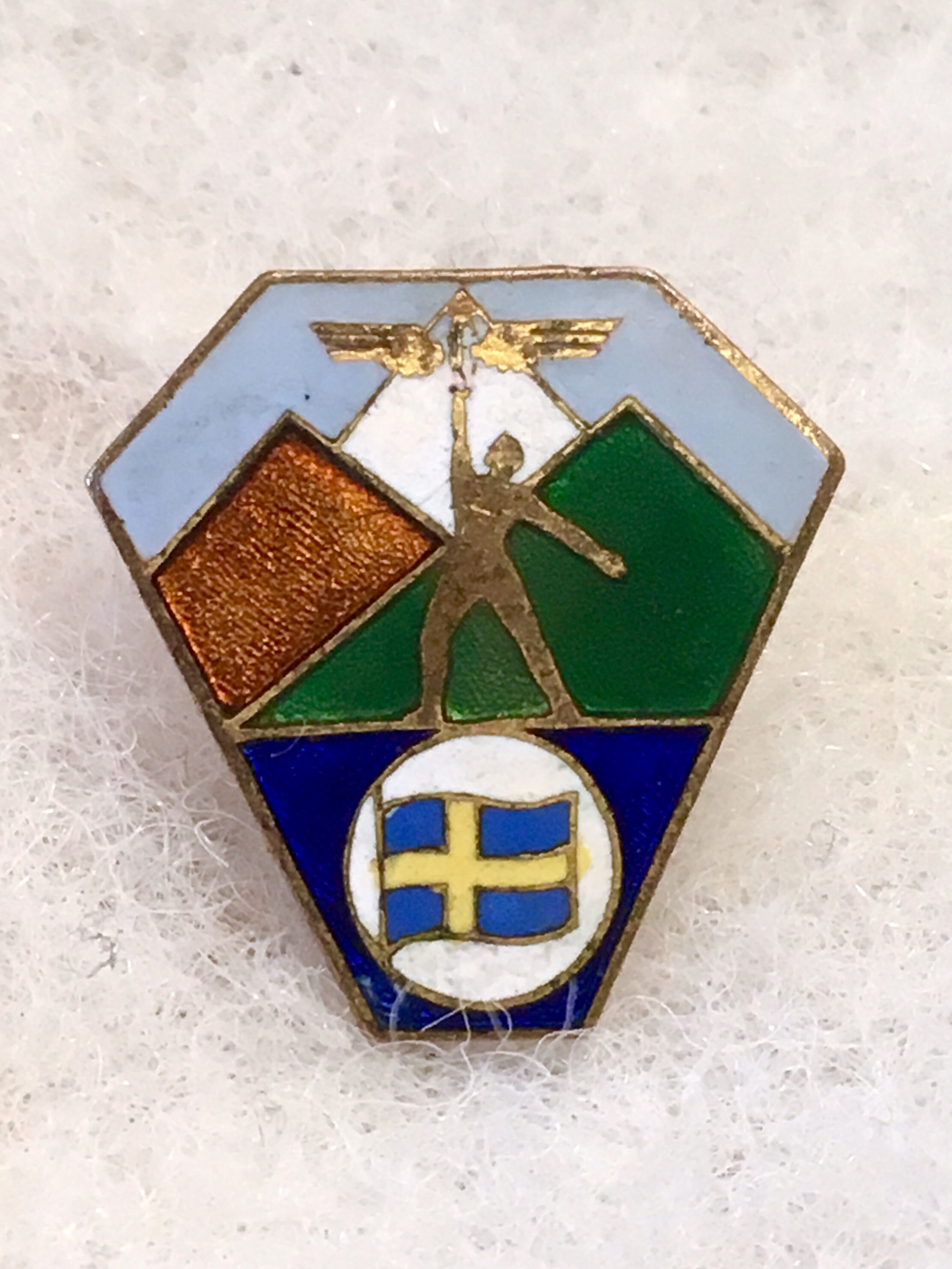 ＳＷスウェーデン軍＊１９３０年代＊国旗ピン（実物） Swedish Military Pin - Etsy