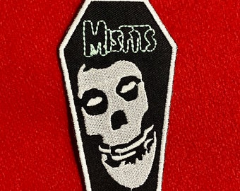 Misfits -punk rock band vintage sew / iron on fashion patch