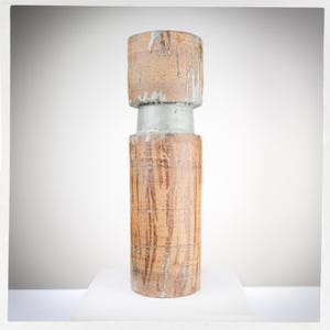 Studio de poterie vintage, vase en céramique fait main | Décoration MCM moderne milieu du siècle | Parfait pour les amateurs de décoration Wabi Sabi ou Japandi