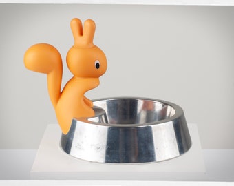 Vintage Alessi Nutty Squirrel Nutcracker | Stefano Giovannoni 1993 Italian Design | Retired Kitsch Kitchen Collectible