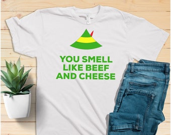 Vous sentez le bœuf et le fromage À manches courtes Unisex T-Shirt