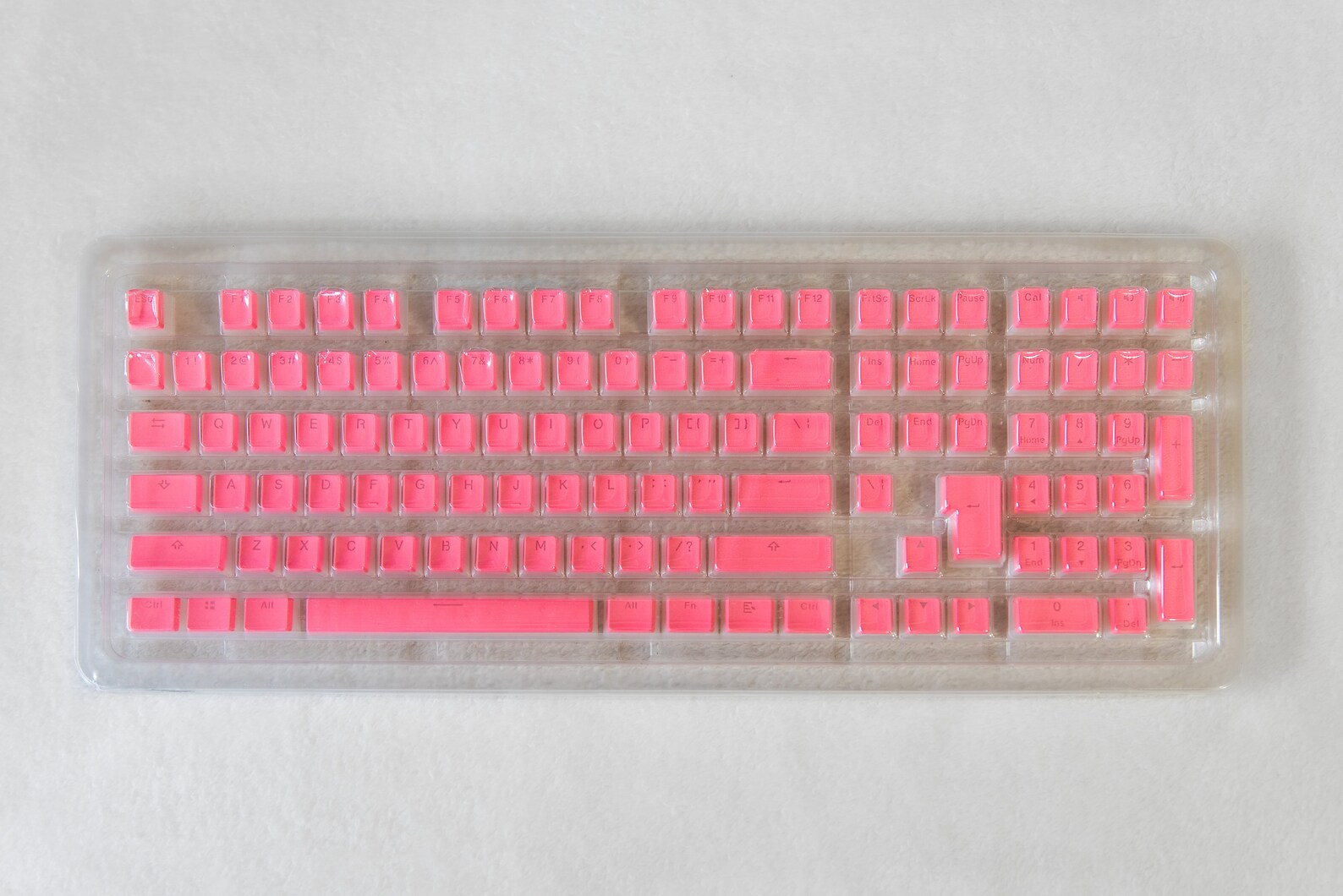 Purple & Blue Pastel Gradient Keyboard Caps Side Printed 104 Etsy