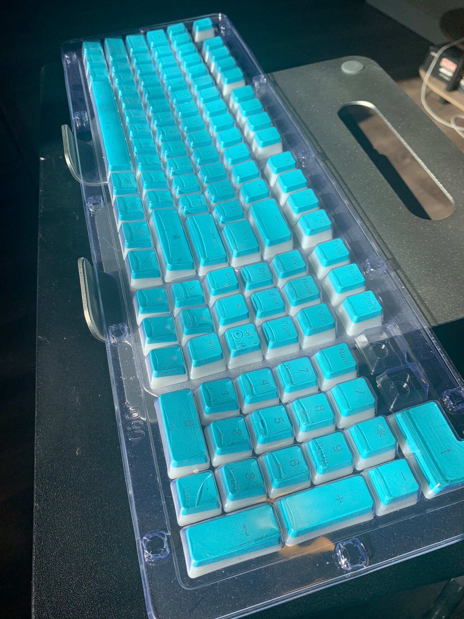 Pudding Keyboard Caps Top Printed 104 Keycaps Set for Etsy