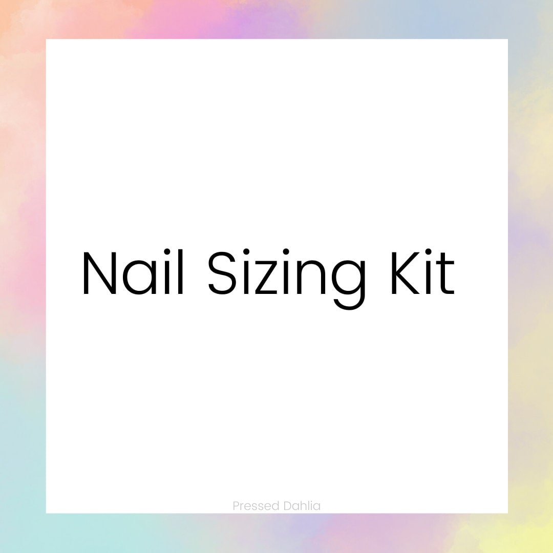 Nail sizing kit, press on nail sizing kit, press on nails, sizing kit…