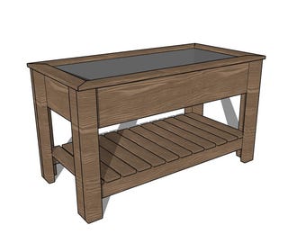 Elevated Planter Box Plans - PDF Download