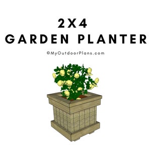 2x4 Garden Planter Box Plans