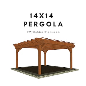 14x14 Pergola Plans