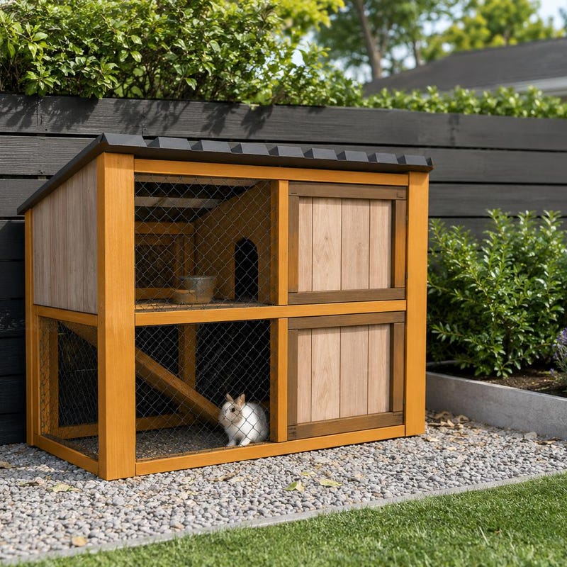 Home Built Rabbit House Rabbit House - Etsy