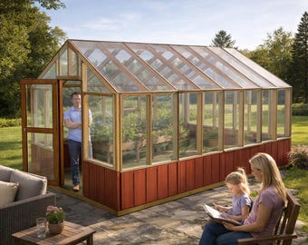 DIY 10x16 Greenhouse Plans - PDF Download