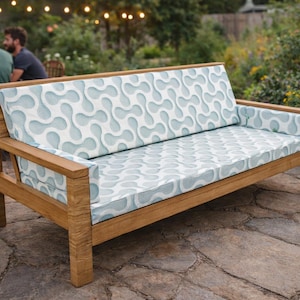 2x4 wood Outdoor Sofa Plans - PDF Download