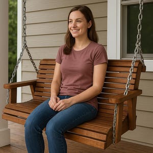5 ft Porch Swing Bench Plans