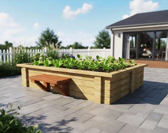 4'x6' Raised Garden Bed Plans - PDF Download