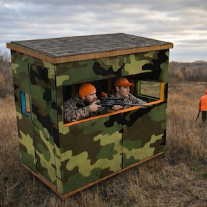 4x8 Deer Blind Plans - PDF Download