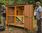 Rabbit Hutch Plans - PDF Download