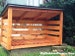 0.5 Cord Firewood Shed Plans  - Simple Wood Storage Shed Plans 