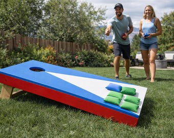 DIY Folding Cornhole Board Plans - Simple Outdoor Game Plans - PDF Download