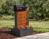 DIY Modern Mailbox Post Plans - PDF Download
