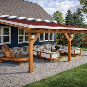 16x20 Patio Cover Plans - PDF Download