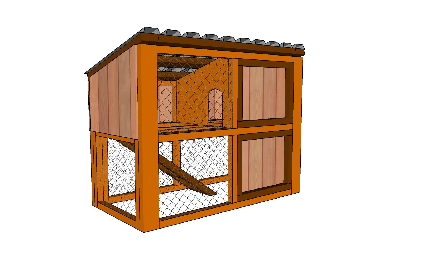 Rabbit Hutch Plans - PDF Download - Etsy