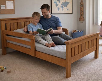 2x4 Twin Bed Frame Plans - PDF Download
