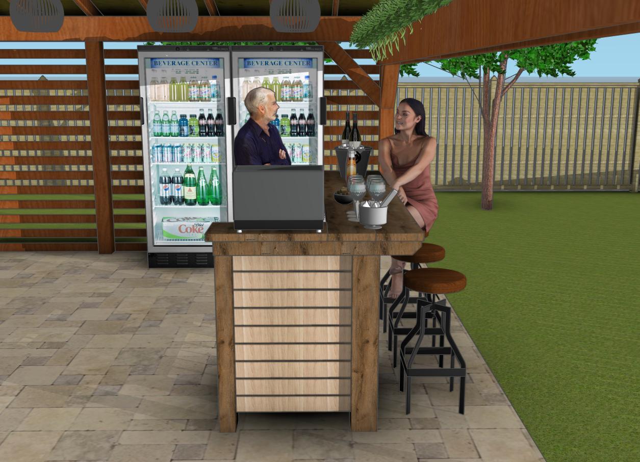 DIY Outdoor Bar Plans - Wooden Barn Plans - PDF Download - Etsy