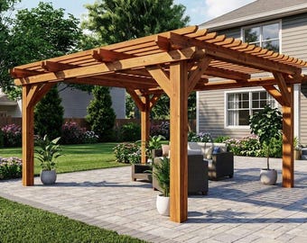DIY 12x16 Pergola Plans - PDF Download