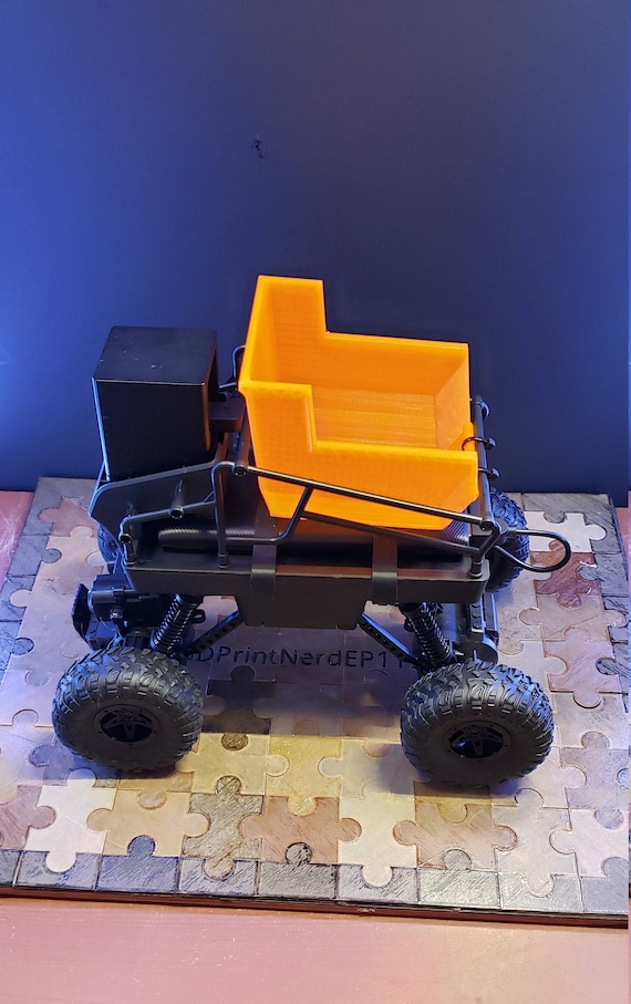3D Printed WYZE Car Dump Truck Bucket. Wyze Car/cam/battery Not Included. 