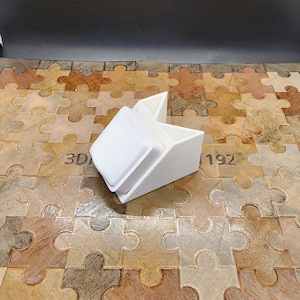 3D Printed WYZE Motion Sensor V2 Corner Mount.  Wyze Motion Sensor not included.