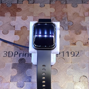 3D Printed WYZE 47mm Watch Stand for Charger. Wyze Watch and charger not included
