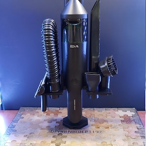 3D Printed WYZE Handheld Vacuum Stand/Holder/Charging Station.  Vacuum/Attachments/Cord/Charger Not Included