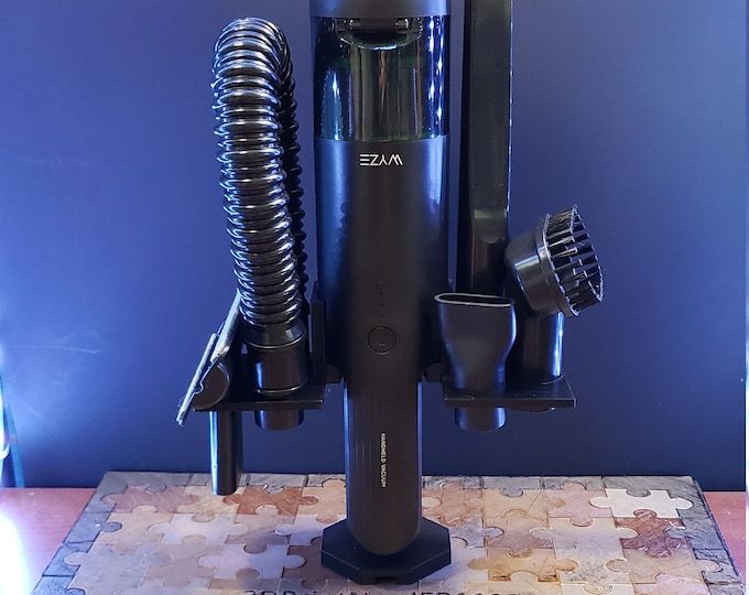 3D Printed WYZE Handheld Vacuum Stand/holder/charging Station. Vacuum