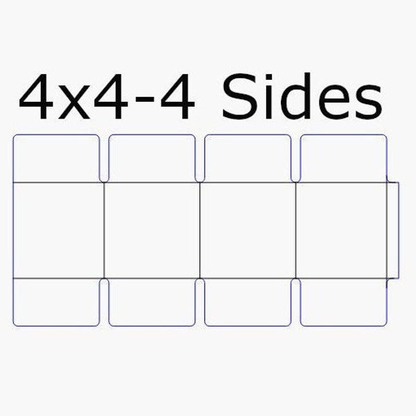 SVG Box layouts for laser cutting cardboard boxes out of spare cardboard. Possible savings in shipping boxes.
