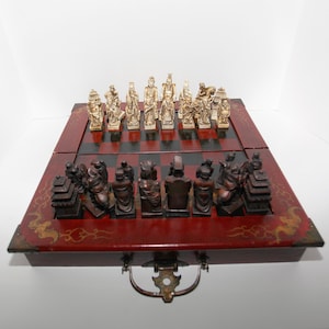 Vintage Chinese Chess Sets - Etsy