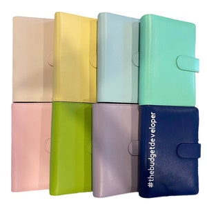 A6 Budget Binder | Zipper Cash Envelopes
