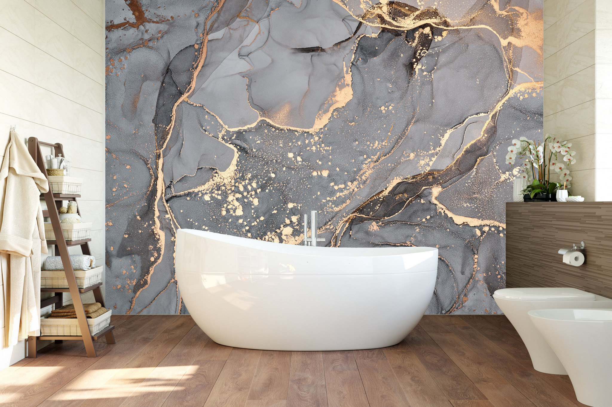 Modern Marble Removable Wallpaper Marble Wall Poster Decor Etsy UK