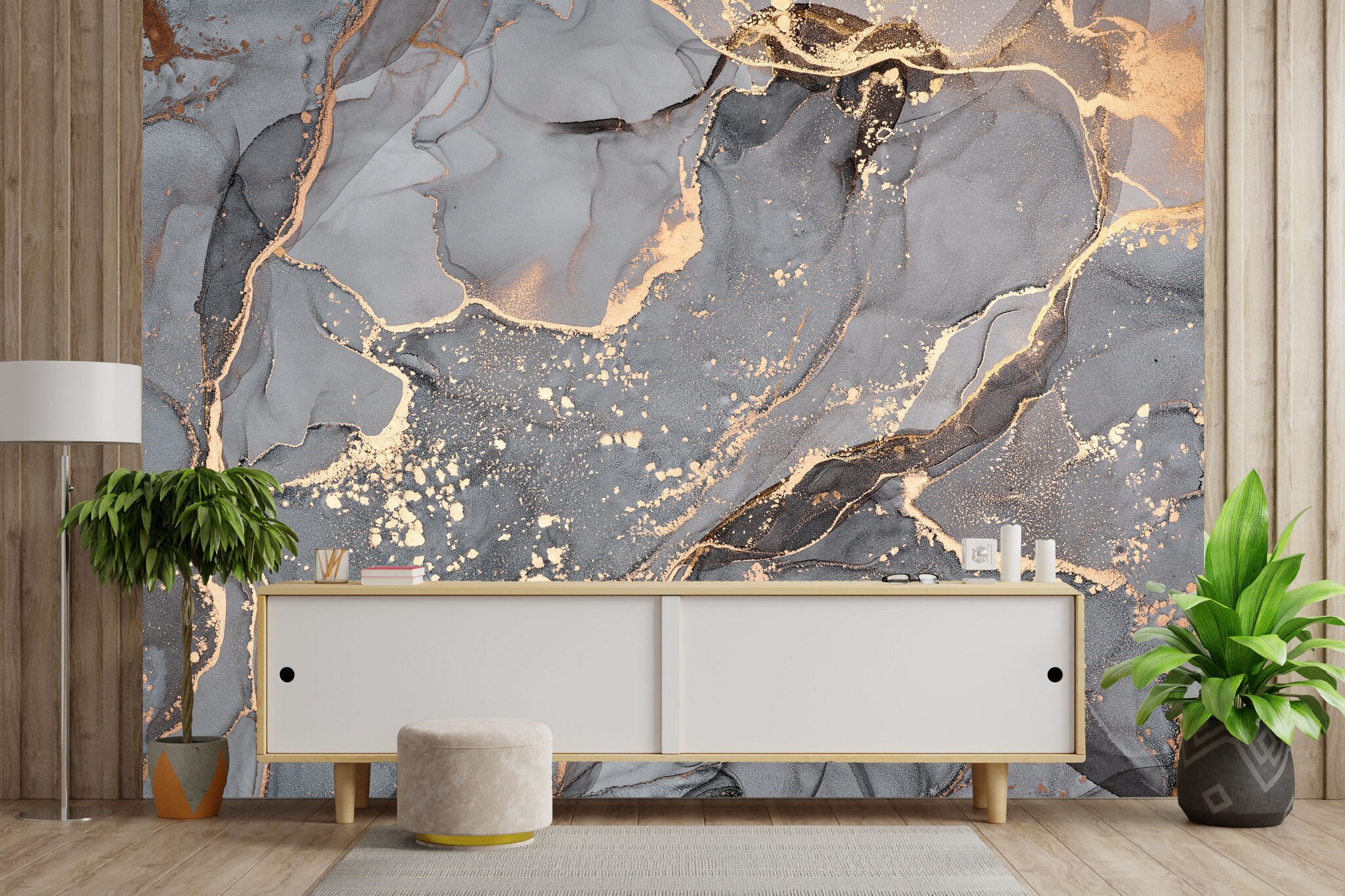 Modern Marble Removable Wallpaper Marble Wall Poster Decor Etsy UK