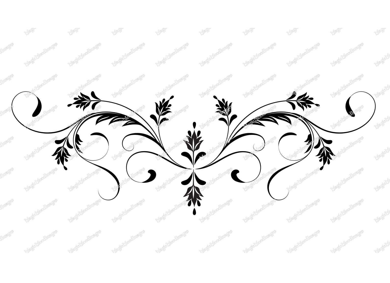 Vintage Ornament SVG Floral ornament PNG Printable Digital | Etsy