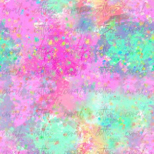 Bright Watercolor Seamless Pattern | Digital File | Tie Dye | Digital Download Pattern | Digital Pattern Design | JPEG | Fabric Pattern