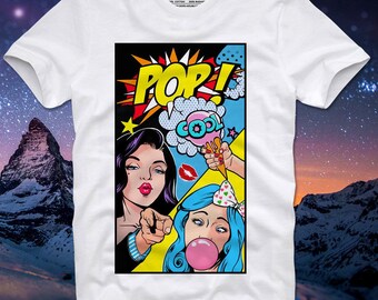 pop art t shirt dress