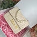 Personalised bridal Pearl handbag, woven bag, bridal shower gift, honeymoon gift, gifts for bride,bride to be hen party, Pearl clutch bag 